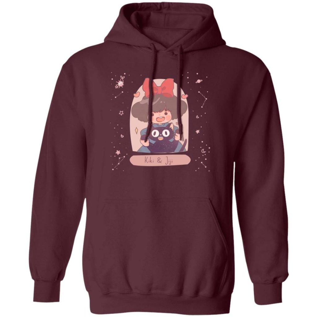 Kiki and Jiji cute Fanart Hoodie - Image 9