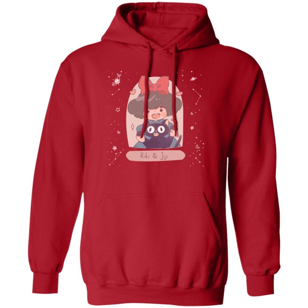 Kiki and Jiji cute Fanart Hoodie - Image 10