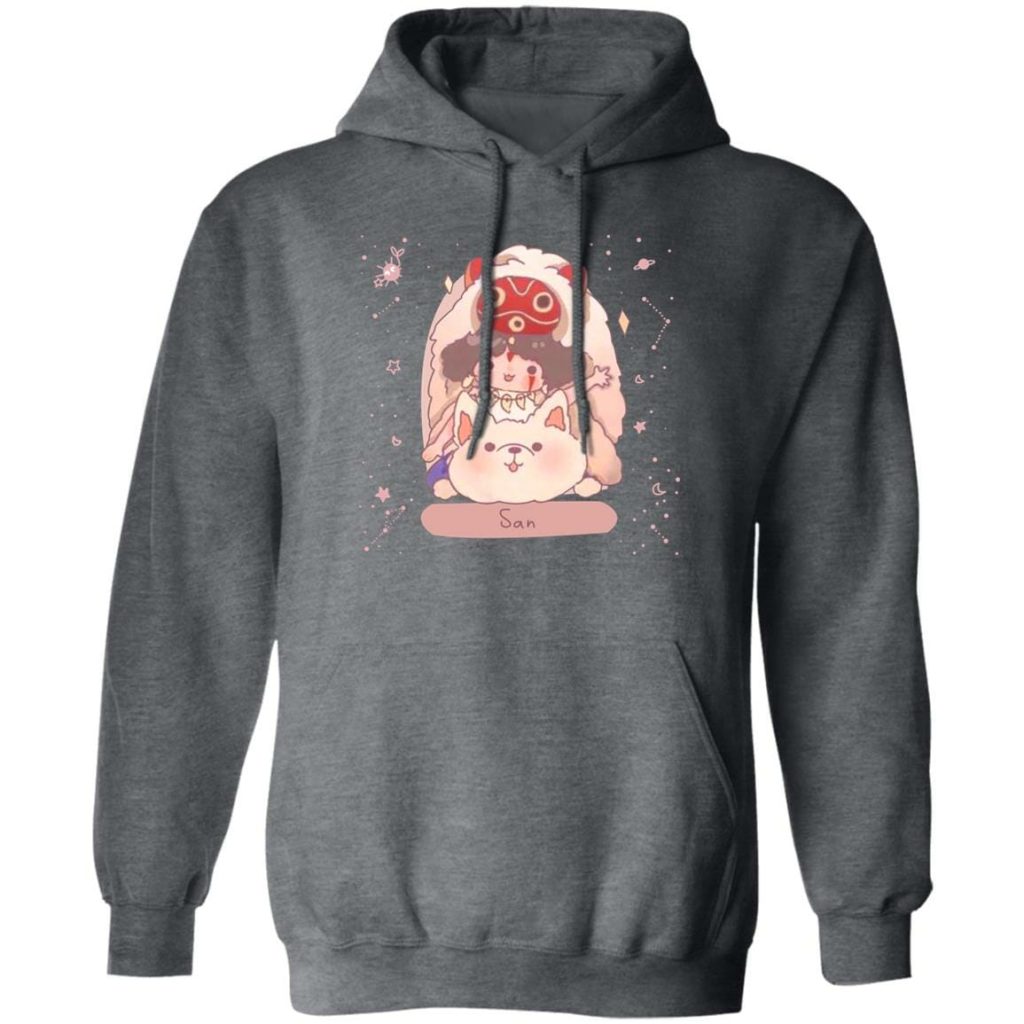 Mononoke Princess San Fanart Hoodie - Image 6