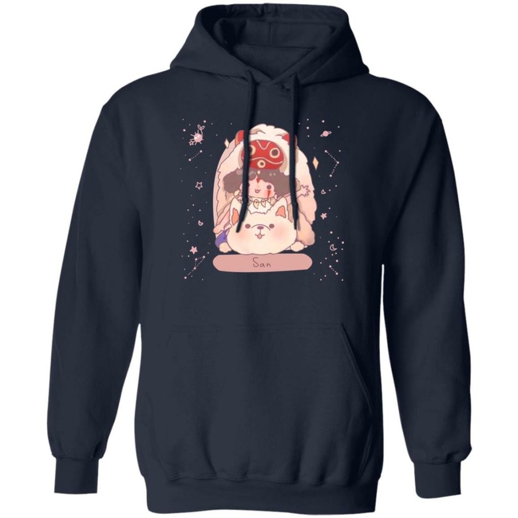 Mononoke Princess San Fanart Hoodie - Image 5