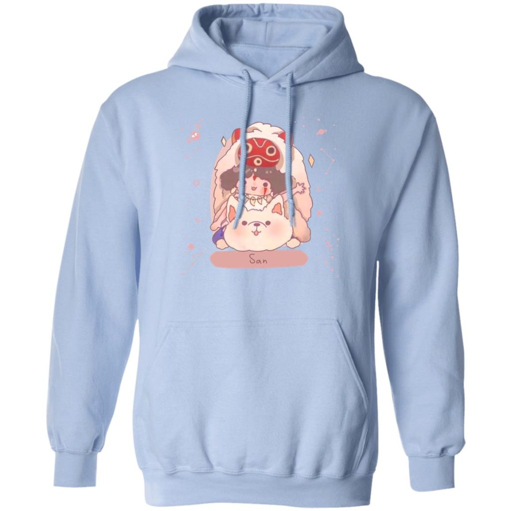 Mononoke Princess San Fanart Hoodie - Image 7