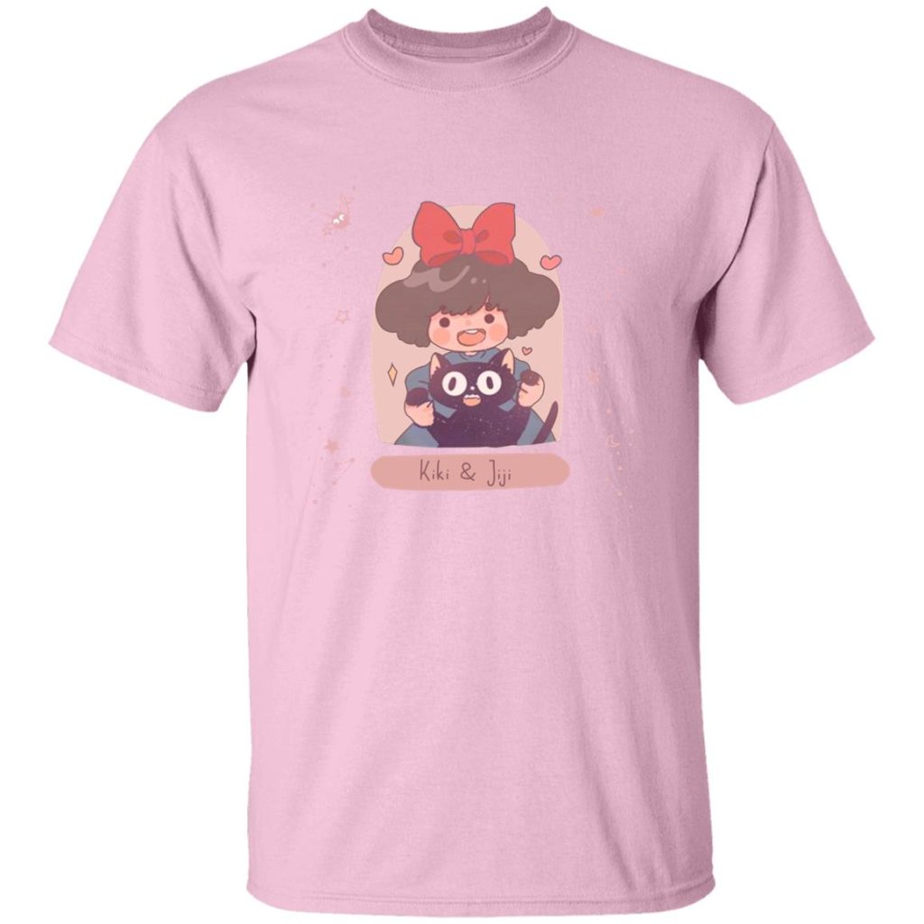 Studio Ghibli Kiki and Jiji cute Fanart T-shirt - Image 6