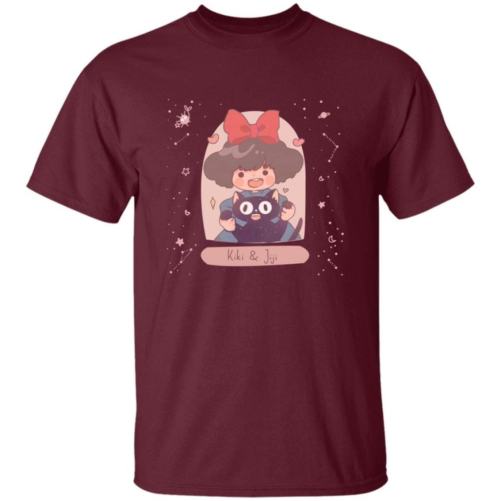 Studio Ghibli Kiki and Jiji cute Fanart T-shirt - Image 7