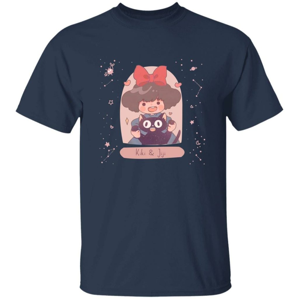 Studio Ghibli Kiki and Jiji cute Fanart T-shirt - Image 8