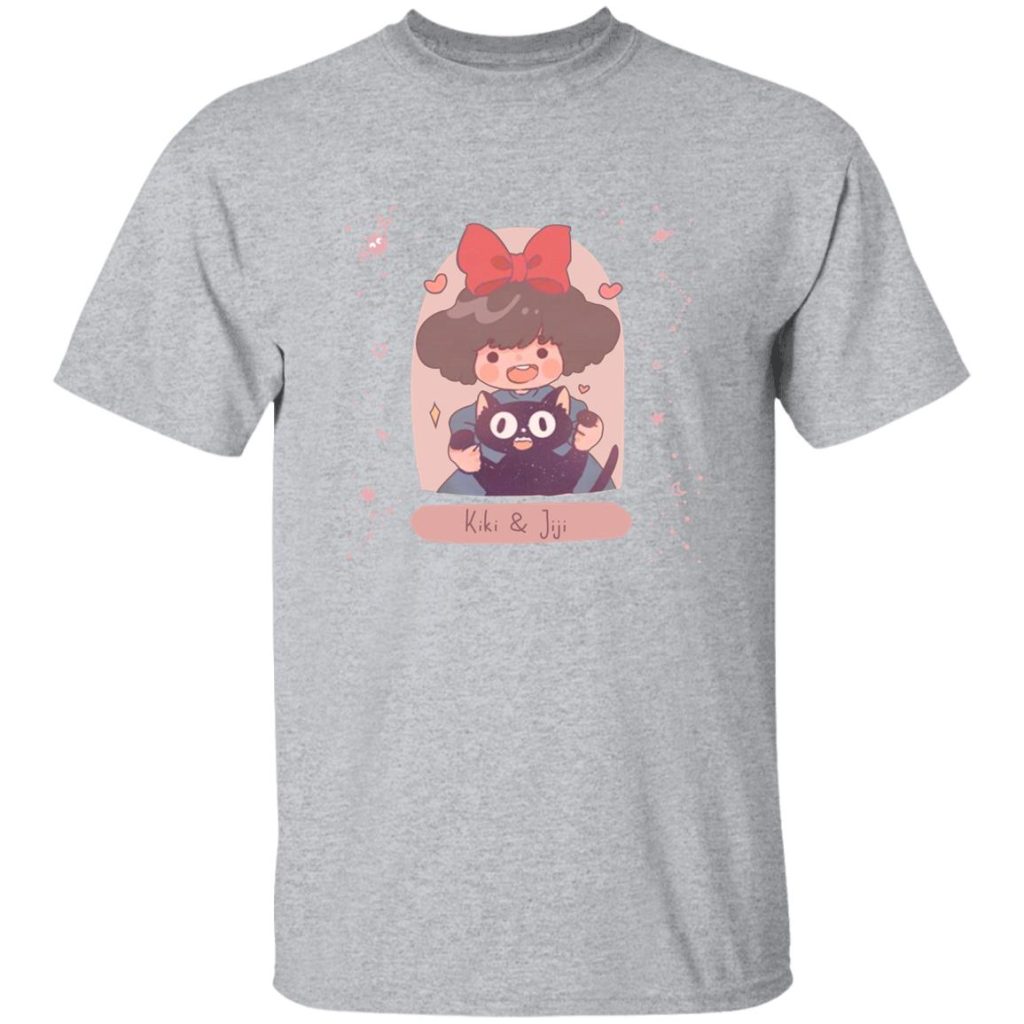 Studio Ghibli Kiki and Jiji cute Fanart T-shirt - Image 10