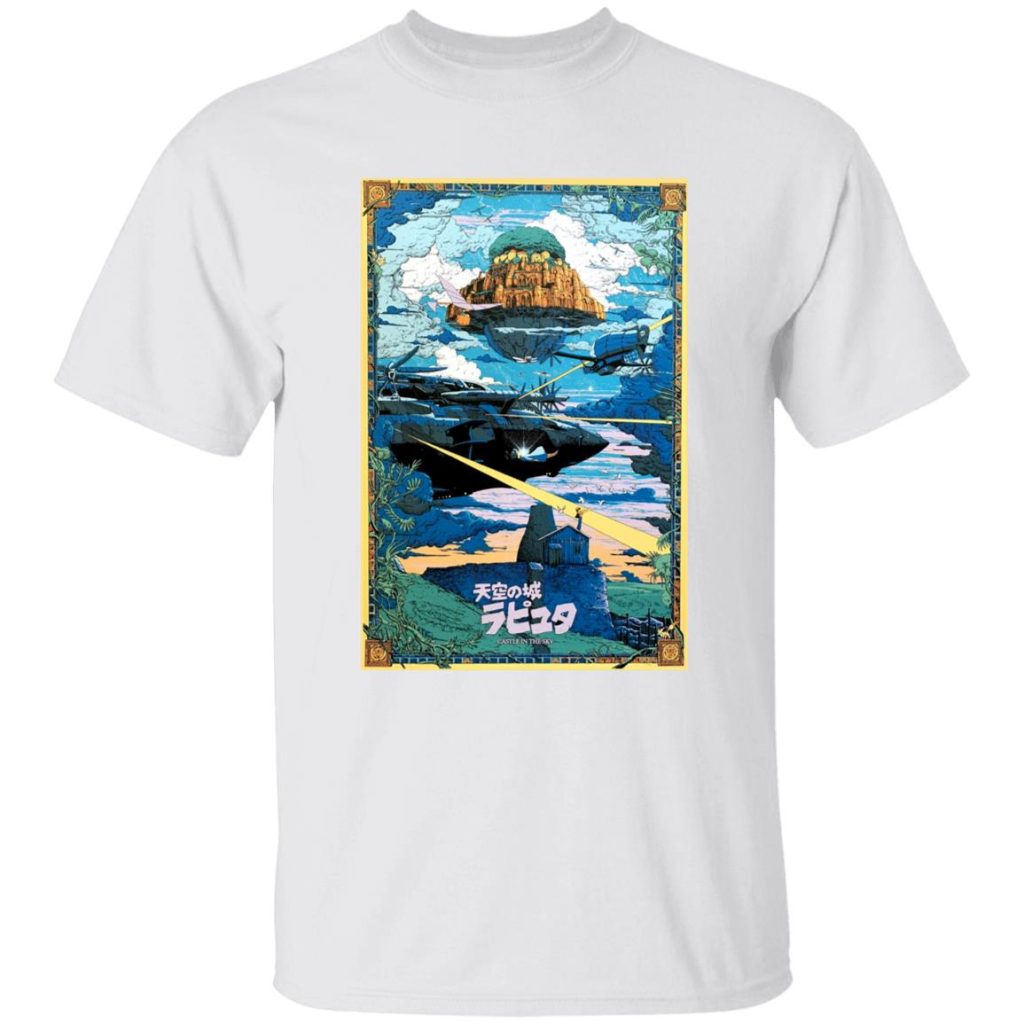 Studio Ghibli Laputa Castle In The Sky - War T-shirt - Image 2
