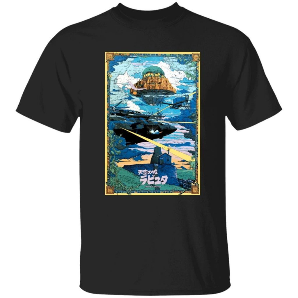 Studio Ghibli Laputa Castle In The Sky - War T-shirt - Image 4