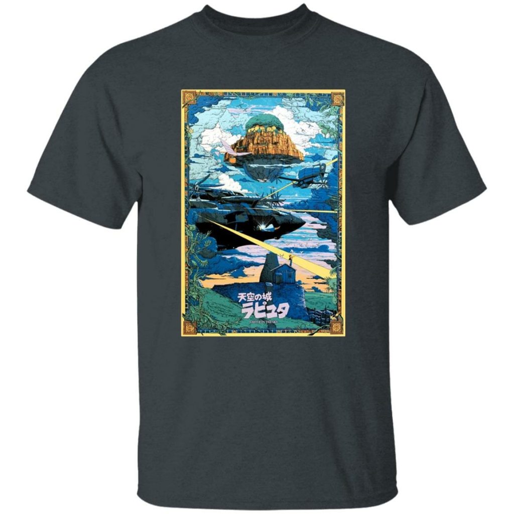 Studio Ghibli Laputa Castle In The Sky - War T-shirt - Image 5