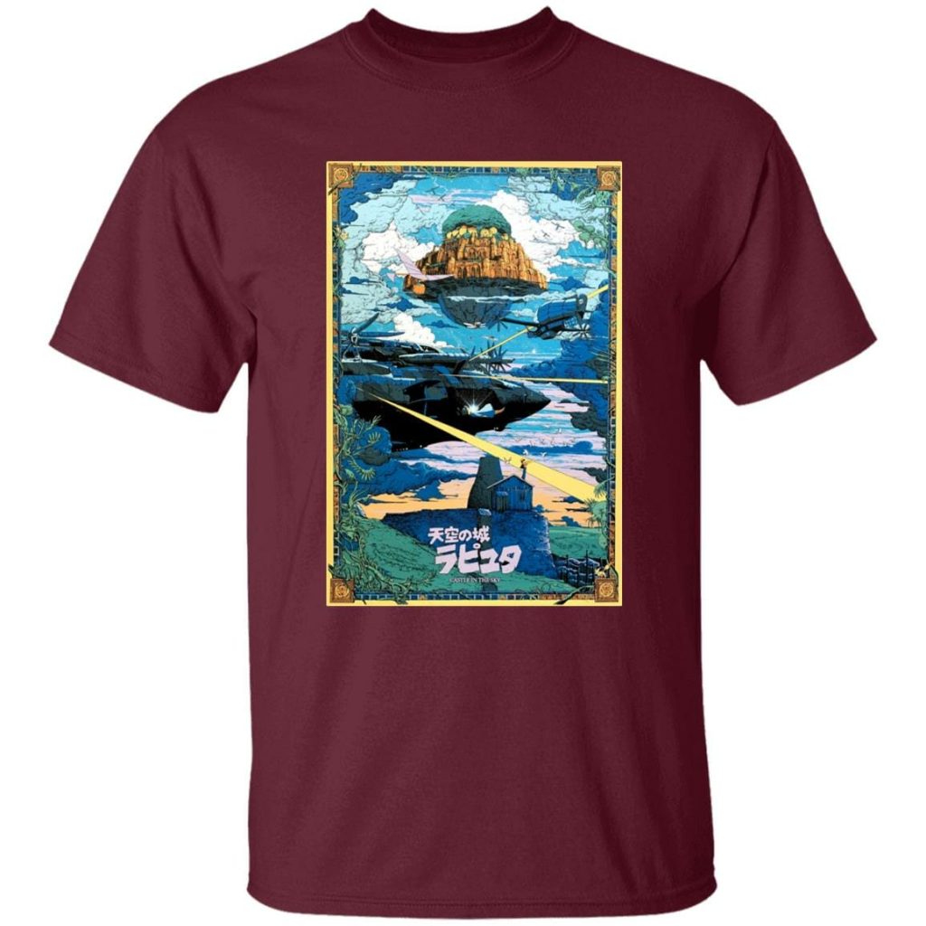 Studio Ghibli Laputa Castle In The Sky - War T-shirt - Image 7