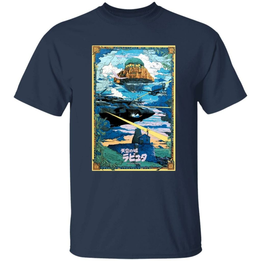 Studio Ghibli Laputa Castle In The Sky - War T-shirt - Image 8