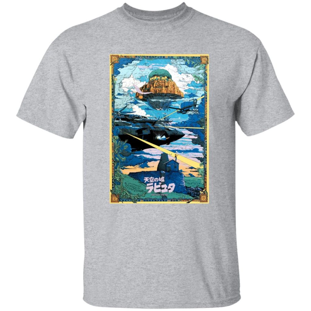 Studio Ghibli Laputa Castle In The Sky - War T-shirt - Image 10