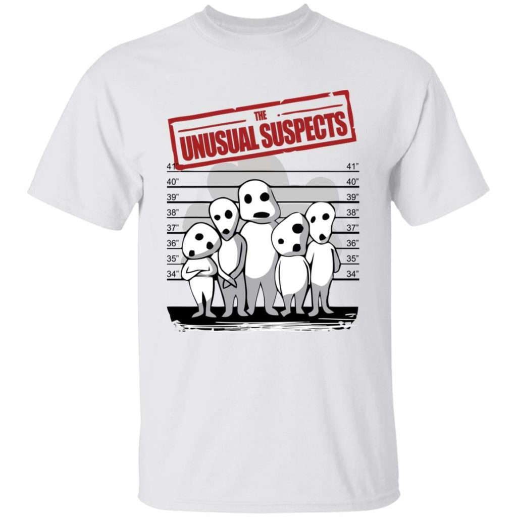 Studio Ghibli Princess Mononoke Unusual Suspects T-shirt - Image 2
