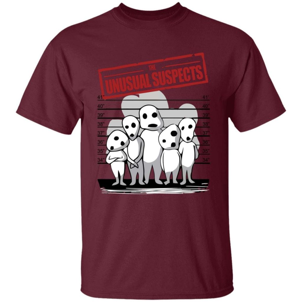 Studio Ghibli Princess Mononoke Unusual Suspects T-shirt - Image 7