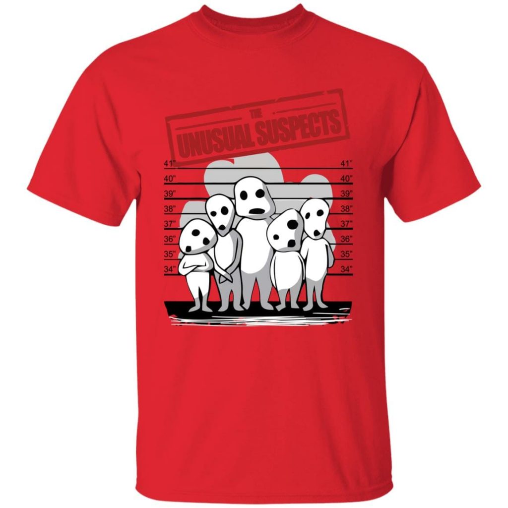 Studio Ghibli Princess Mononoke Unusual Suspects T-shirt - Image 9
