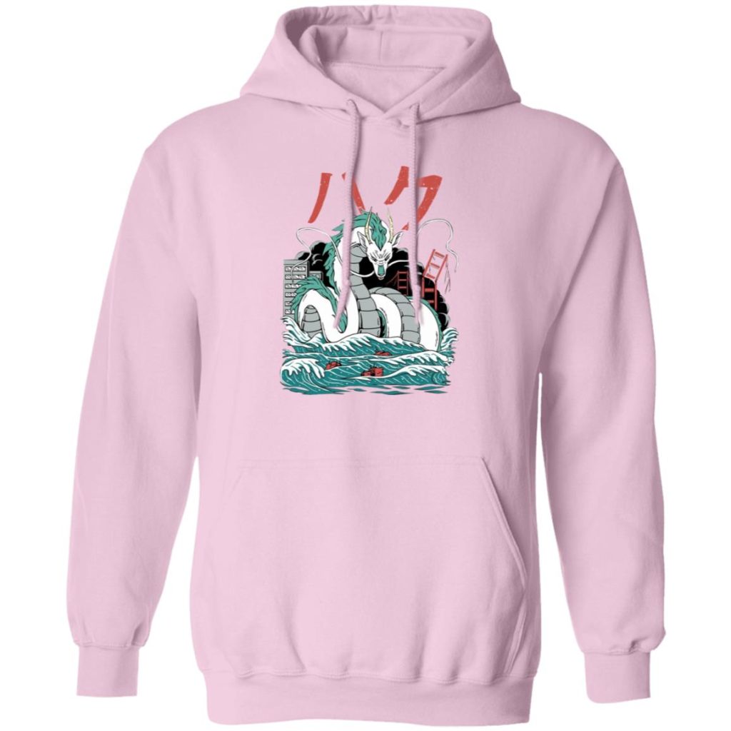 Spirited Away Haku Dragon Harajuku Style Hoodie - Image 8