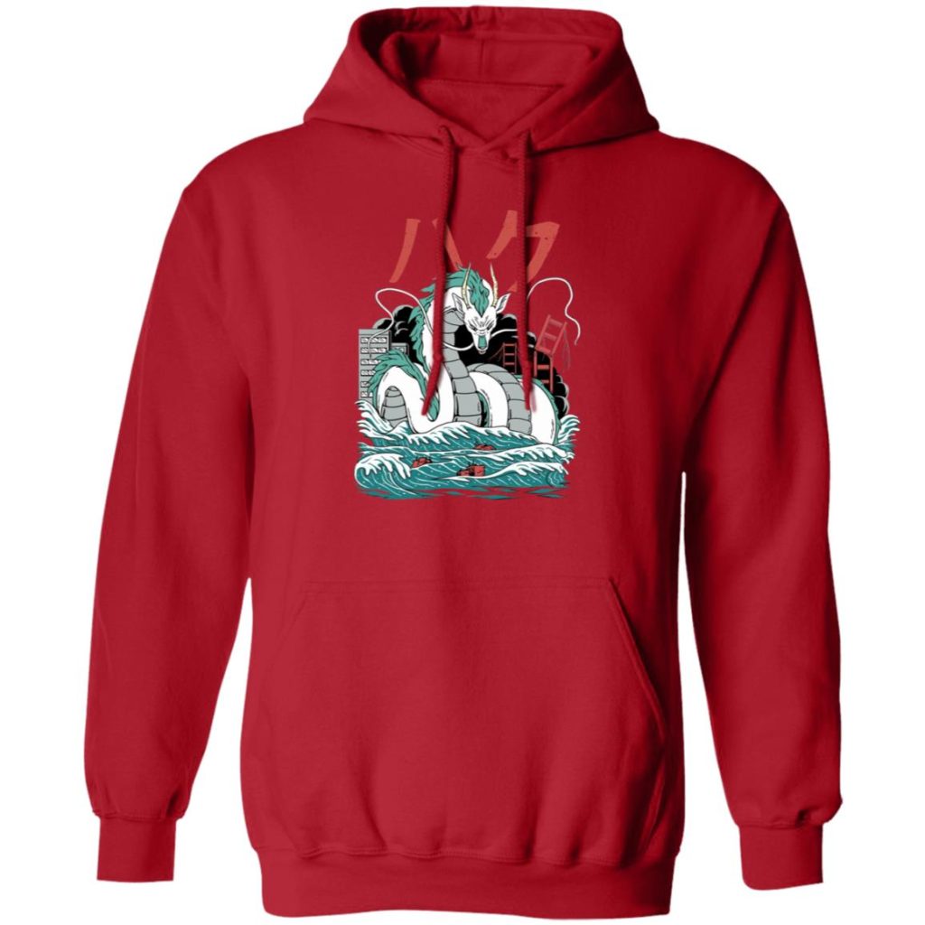 Spirited Away Haku Dragon Harajuku Style Hoodie - Image 10