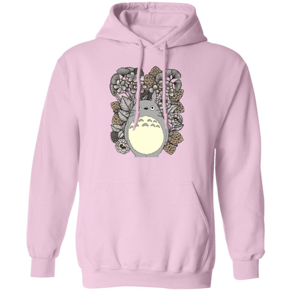 Totoro and Flowers Fanart Hoodie - Image 8