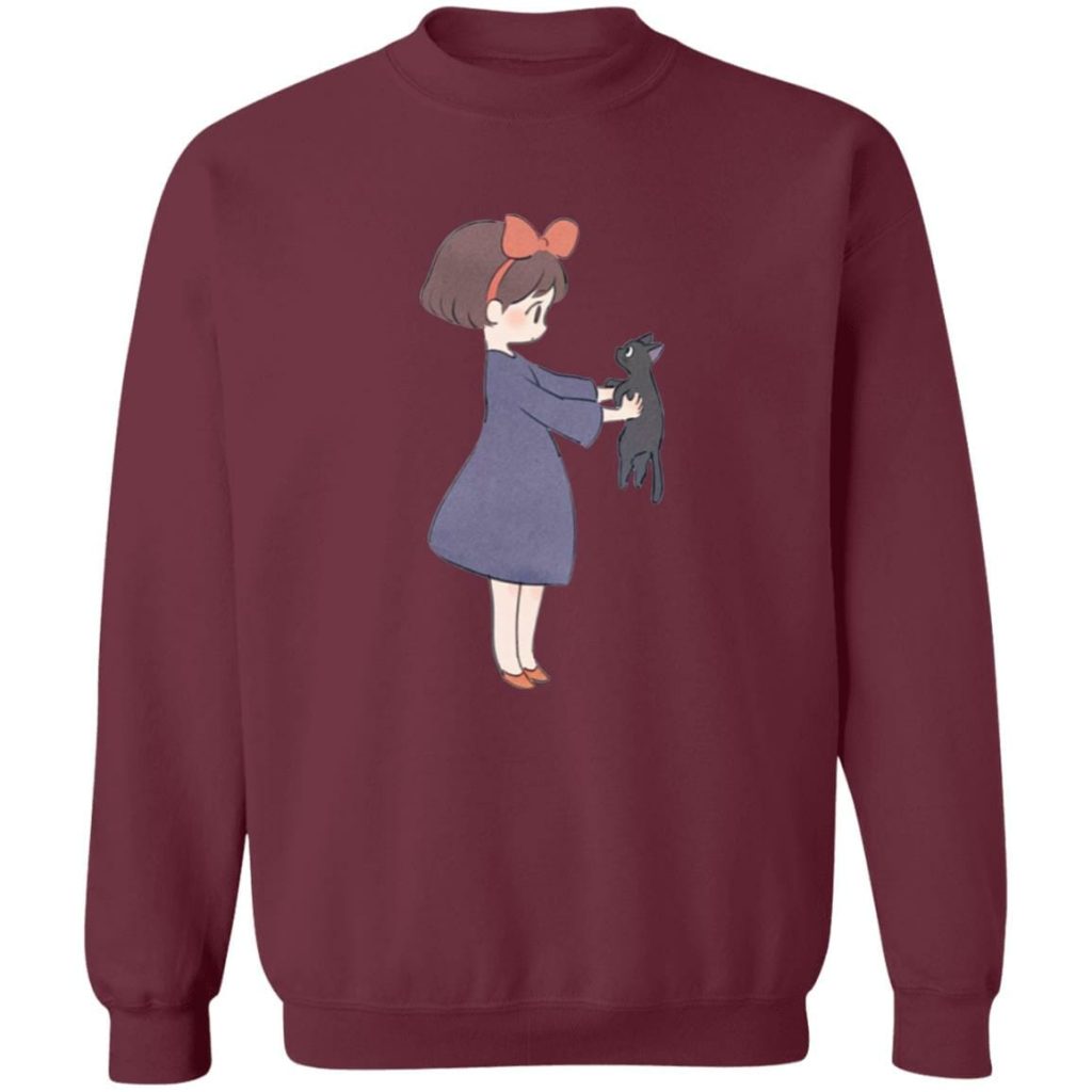 Studio Ghibli Kiki Hugging Jiji Sweatshirt - Image 5