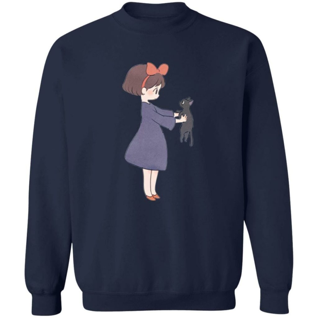 Studio Ghibli Kiki Hugging Jiji Sweatshirt - Image 6