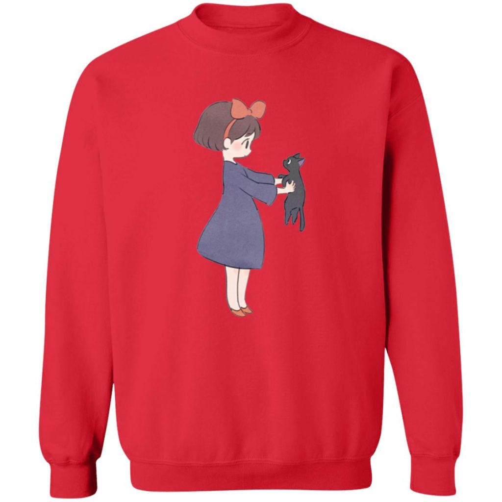 Studio Ghibli Kiki Hugging Jiji Sweatshirt - Image 7