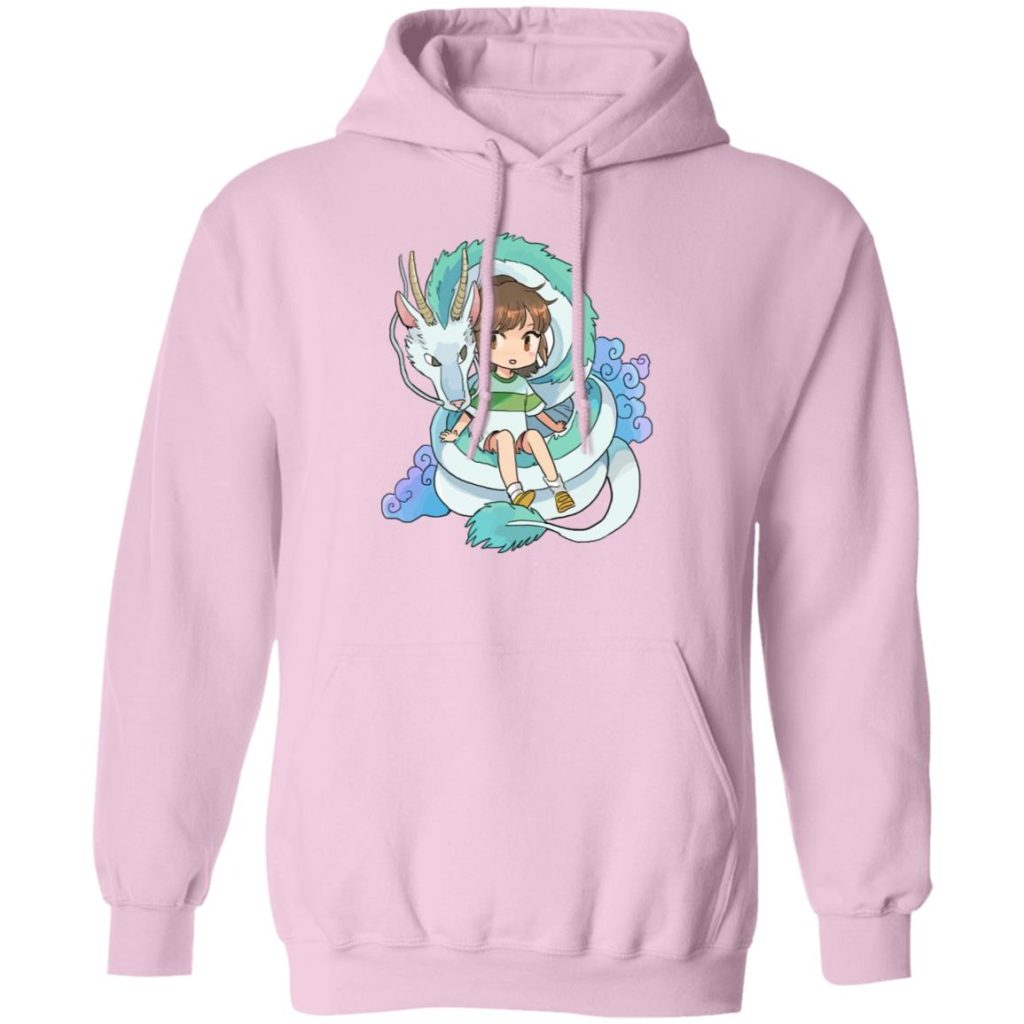Spirited Away Chihiro and The Dragon Chibi Hoodie - Image 8