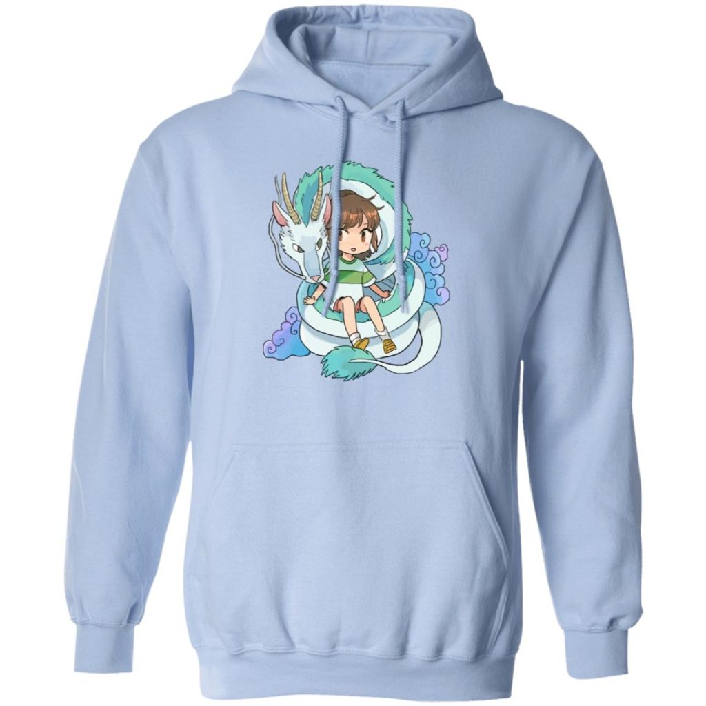 Spirited Away Chihiro and The Dragon Chibi Hoodie - Image 7