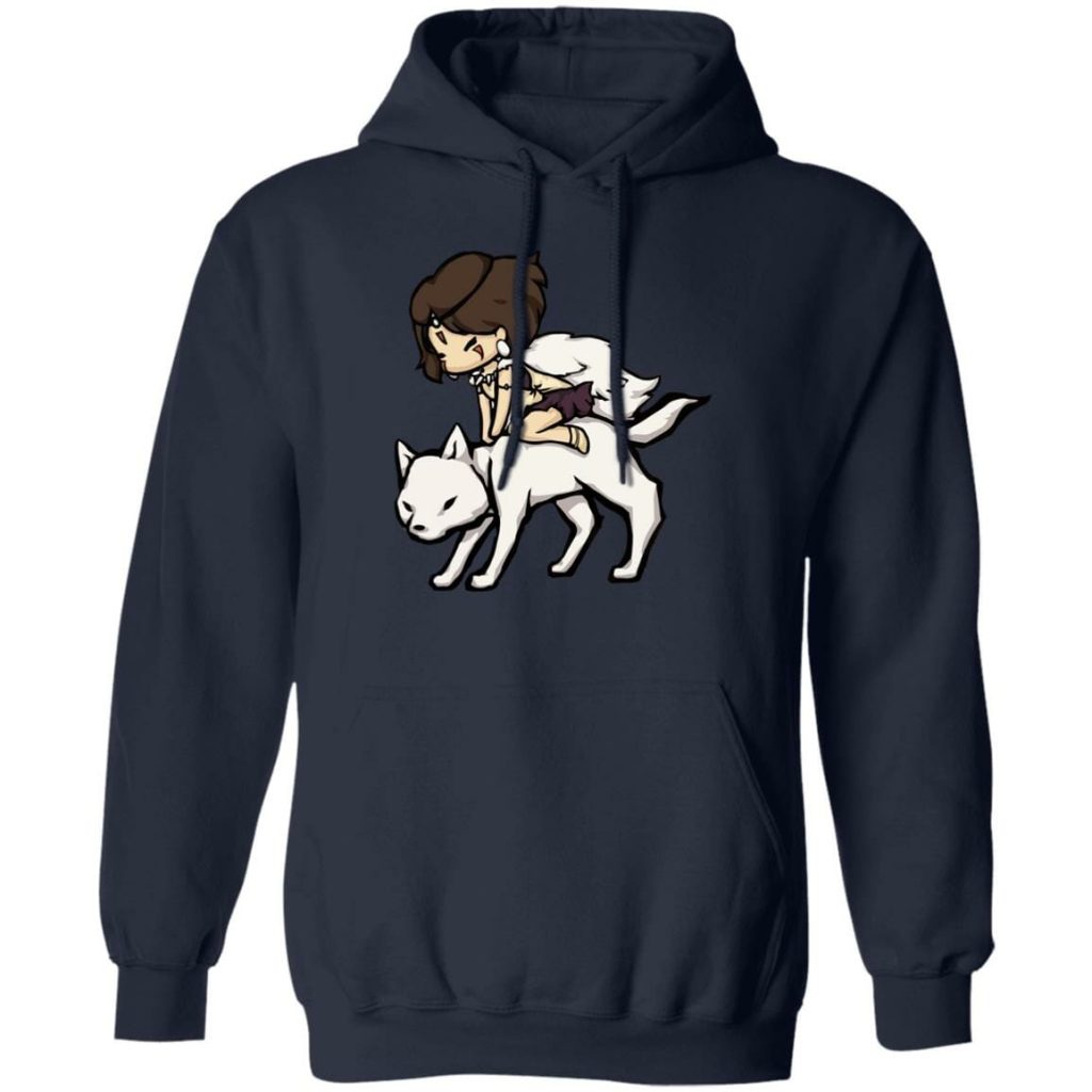 Princess Mononoke and Wolf Chibi Hoodie - Image 5