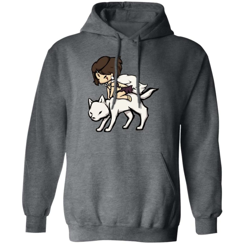 Princess Mononoke and Wolf Chibi Hoodie - Image 6