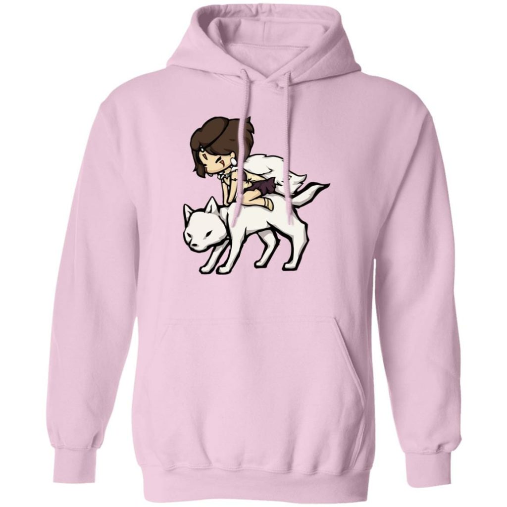 Princess Mononoke and Wolf Chibi Hoodie - Image 8