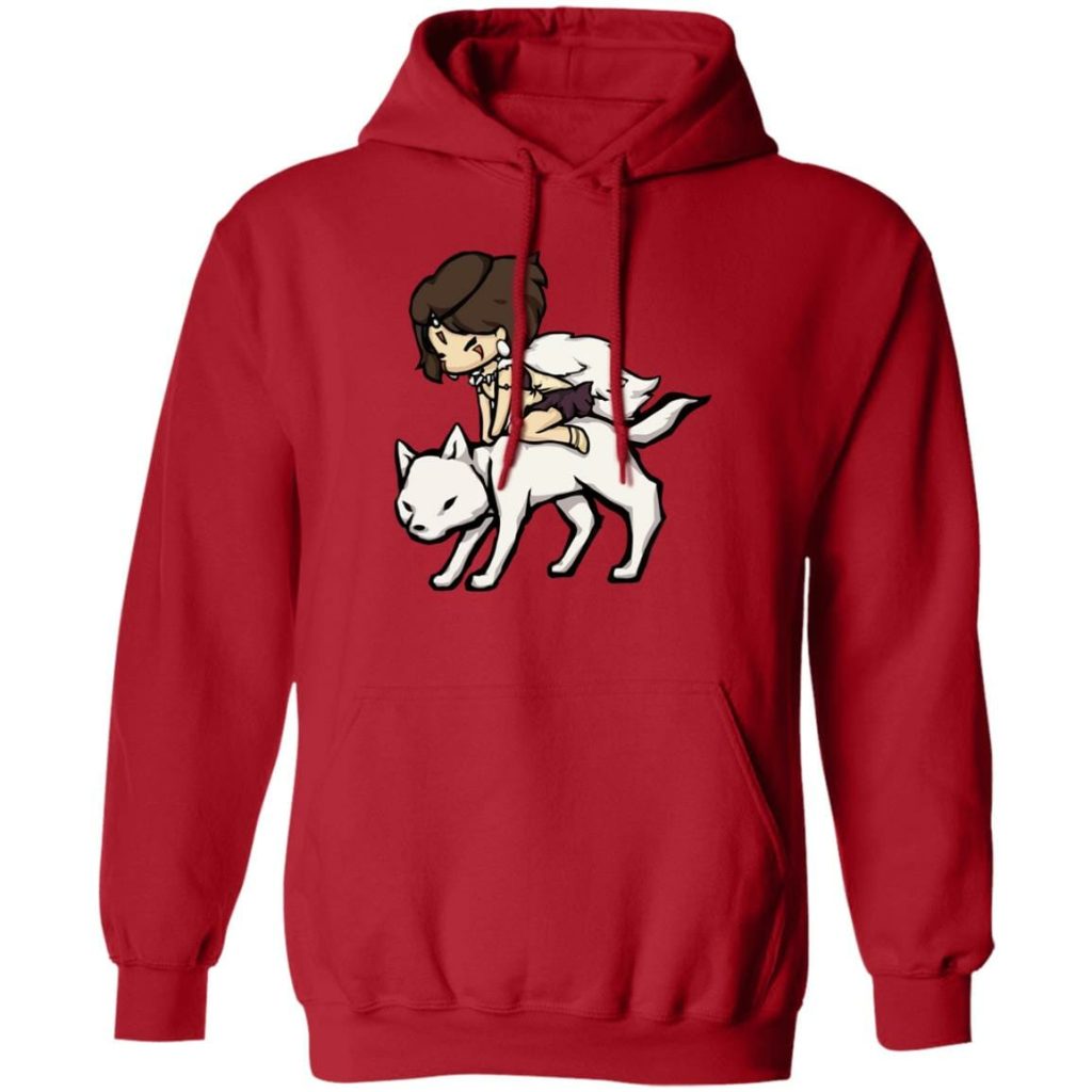 Princess Mononoke and Wolf Chibi Hoodie - Image 10