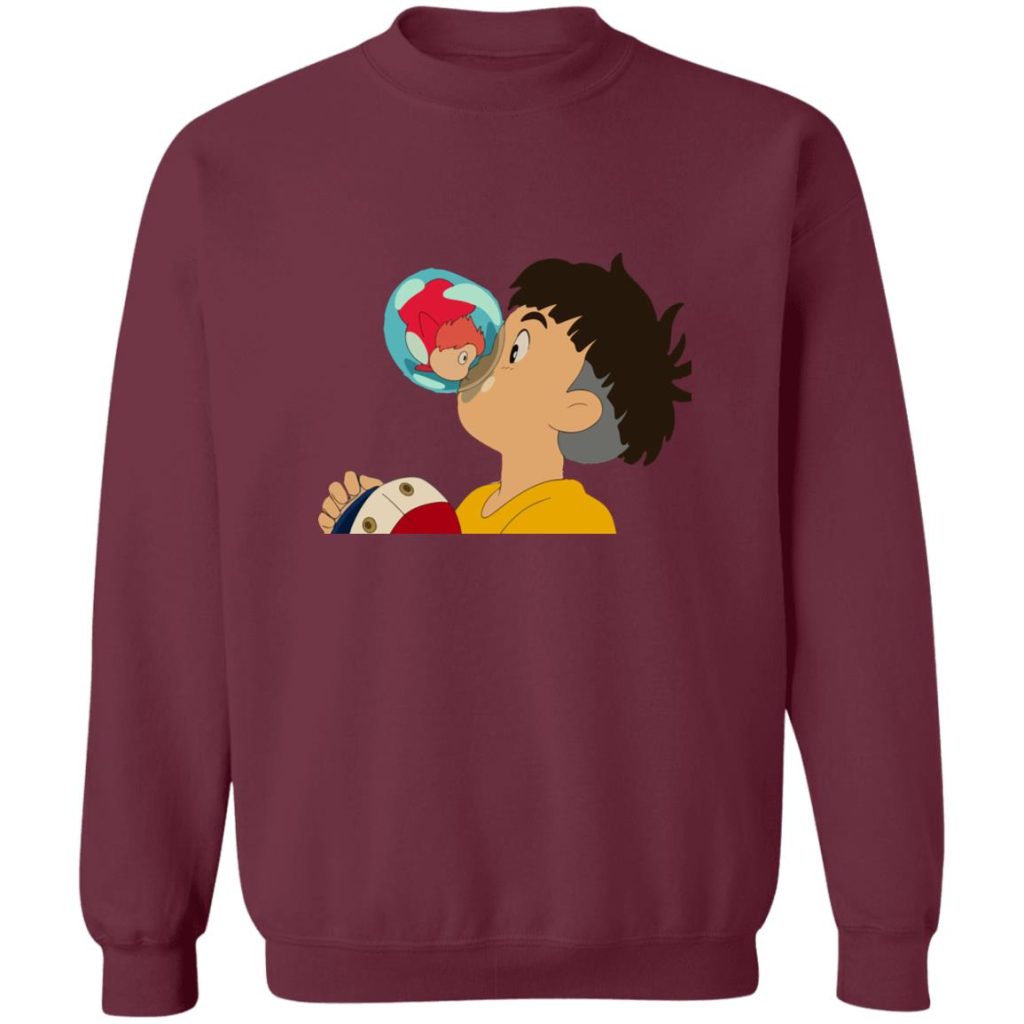 Studio Ghibli Ponyo The Kiss Sweatshirt - Image 5