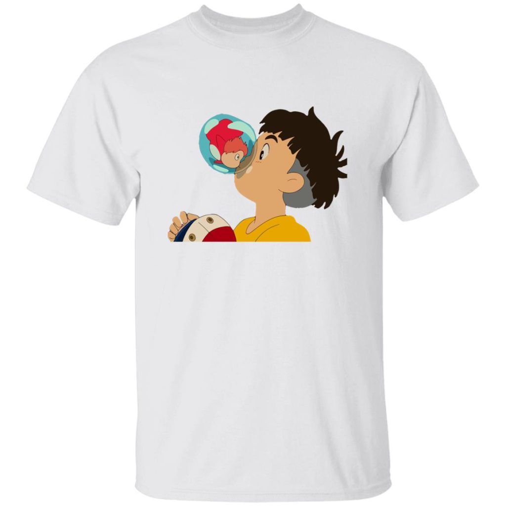 Studio Ghibli Ponyo The Kiss T-shirt - Image 2