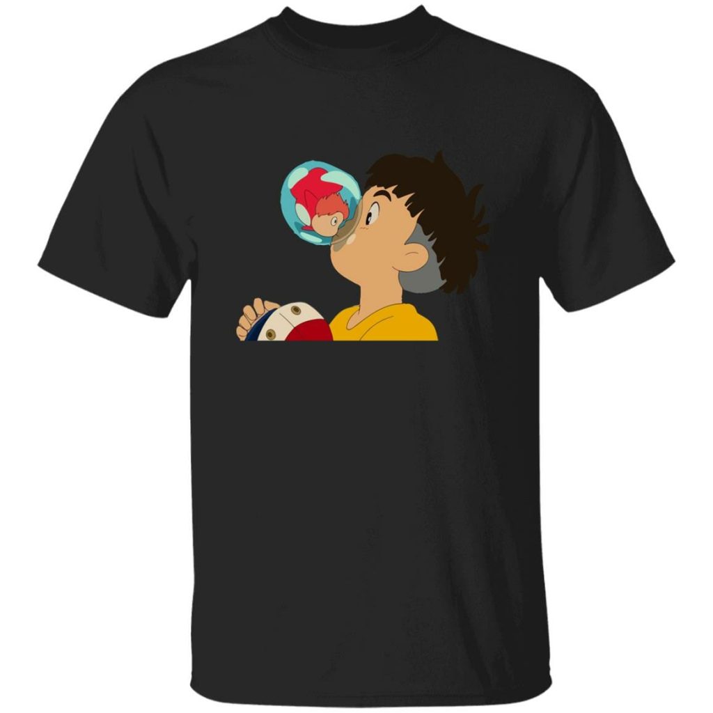 Studio Ghibli Ponyo The Kiss T-shirt - Image 4