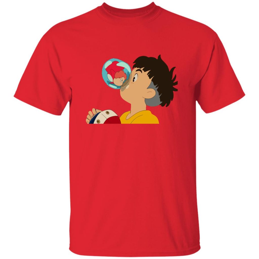 Studio Ghibli Ponyo The Kiss T-shirt - Image 9