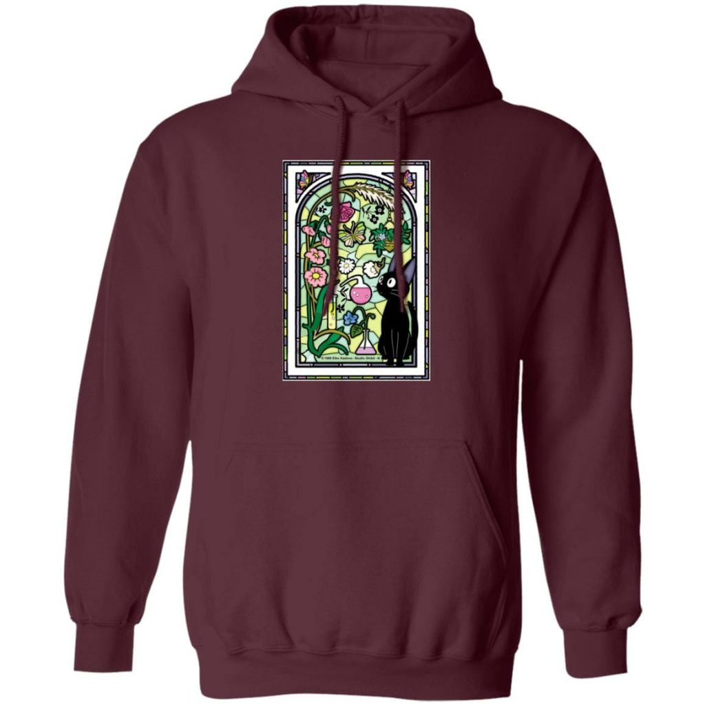 Jiji by the Stained Glass Window Hoodie - Image 9