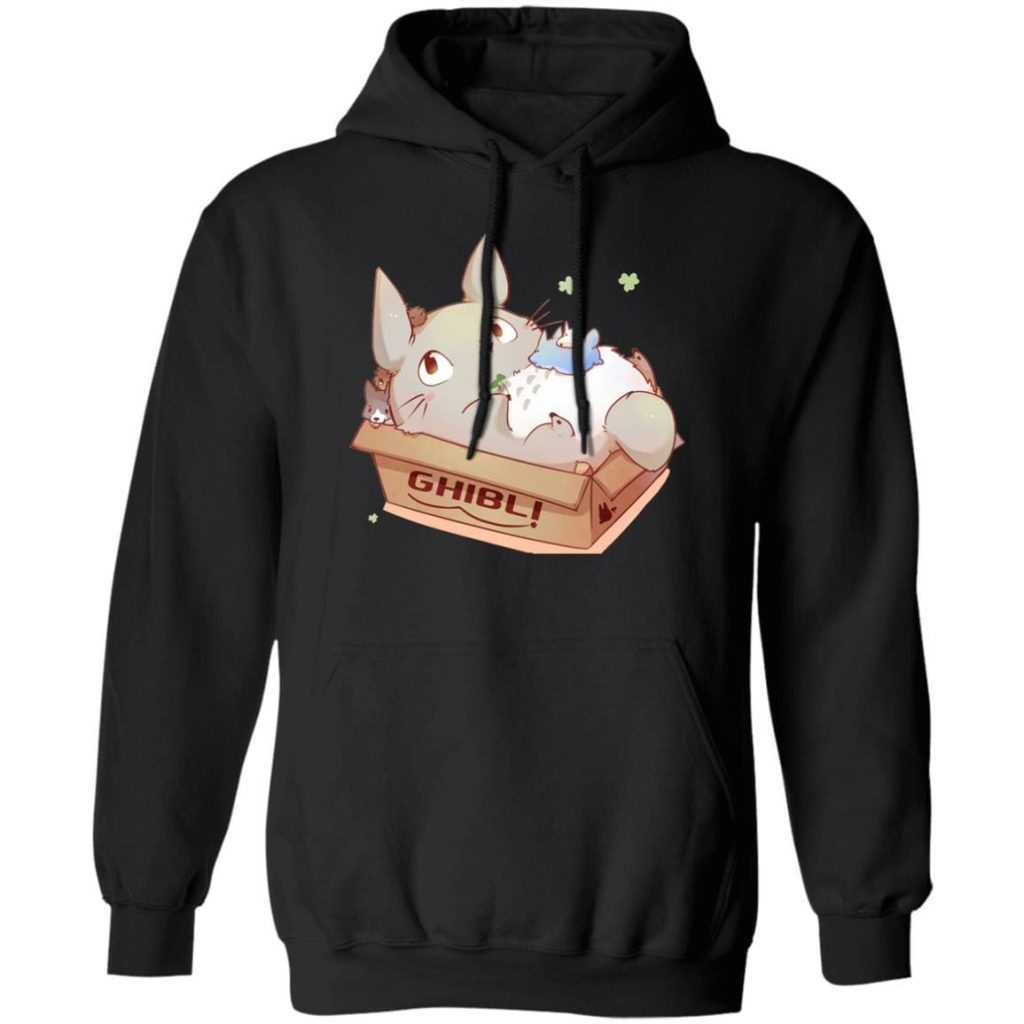 Cute Totoro in the Box Hoodie - Image 4