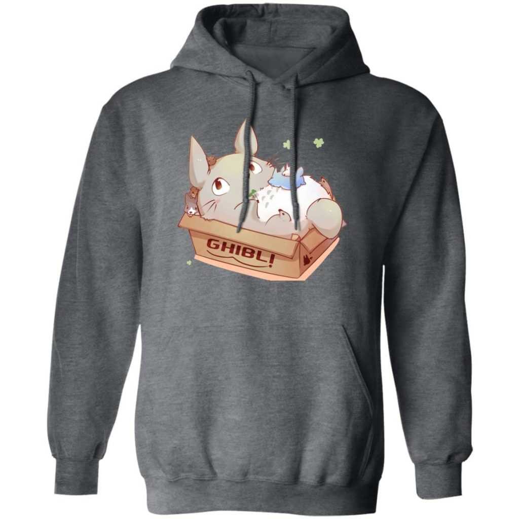 Cute Totoro in the Box Hoodie - Image 6