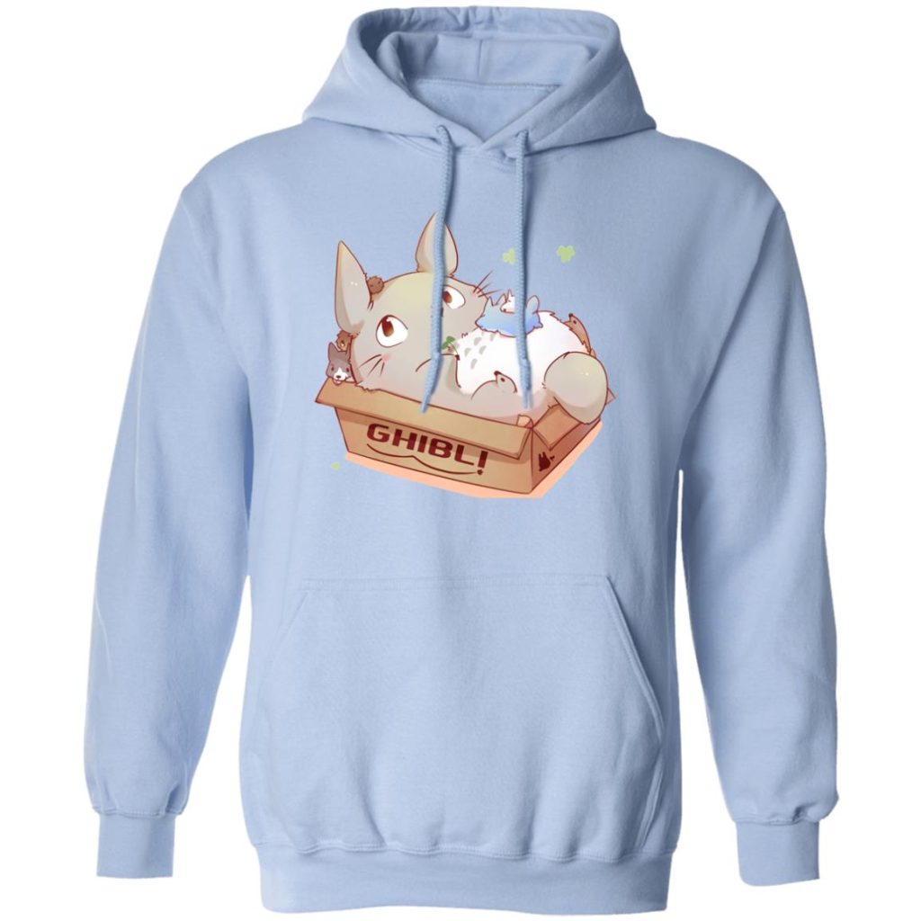 Cute Totoro in the Box Hoodie - Image 7