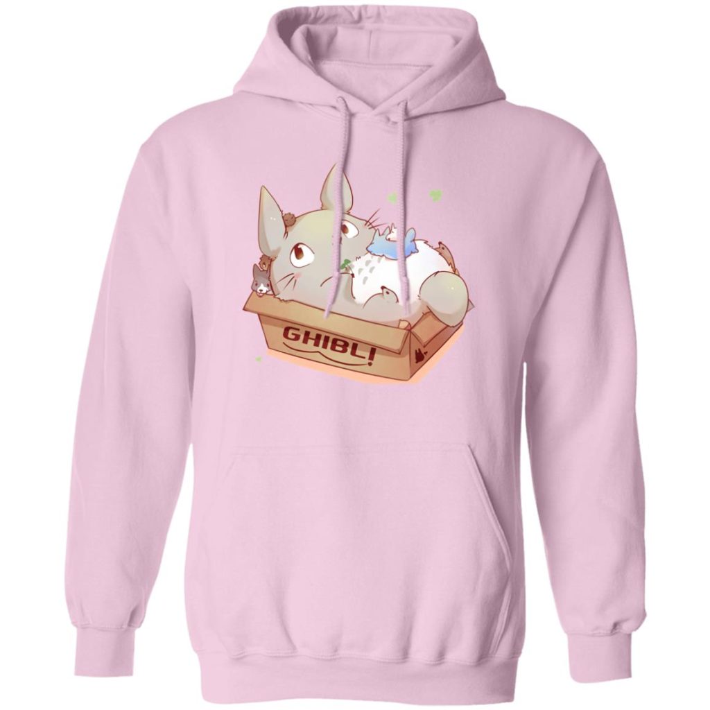 Cute Totoro in the Box Hoodie - Image 8