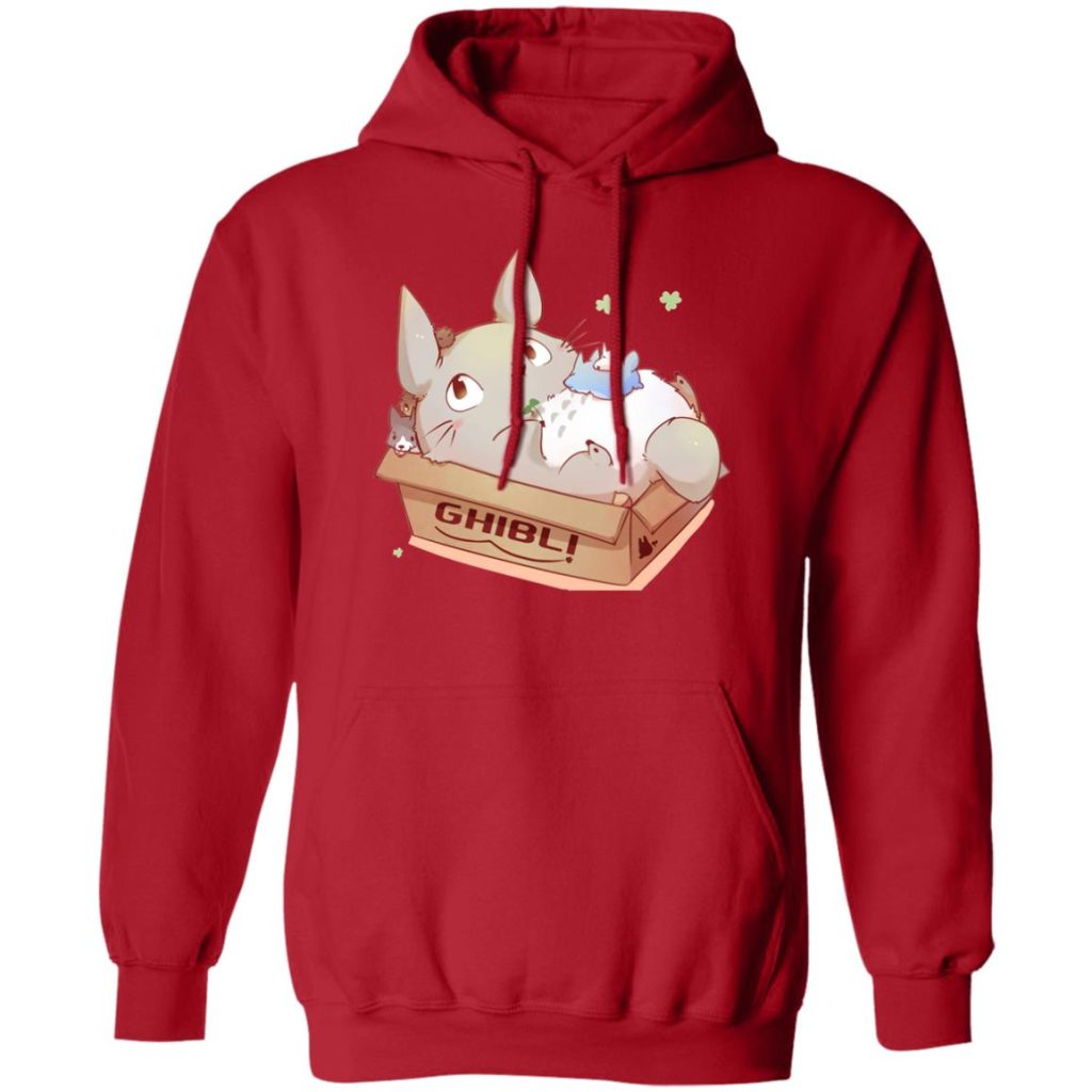 Cute Totoro in the Box Hoodie - Image 10