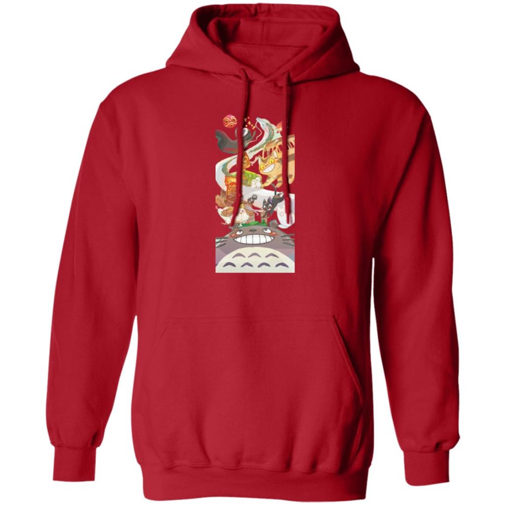 Totoro and Ghibli Friends Fanart Hoodie - Image 10