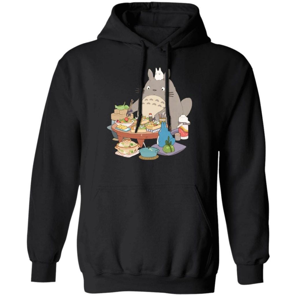 Totoro Family Lunching Hoodie - Image 4