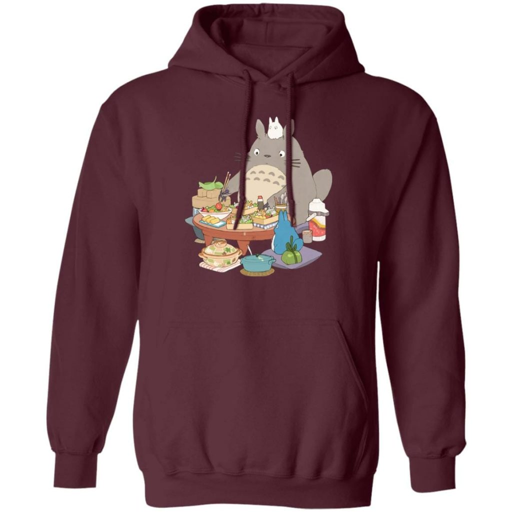 Totoro Family Lunching Hoodie - Image 9