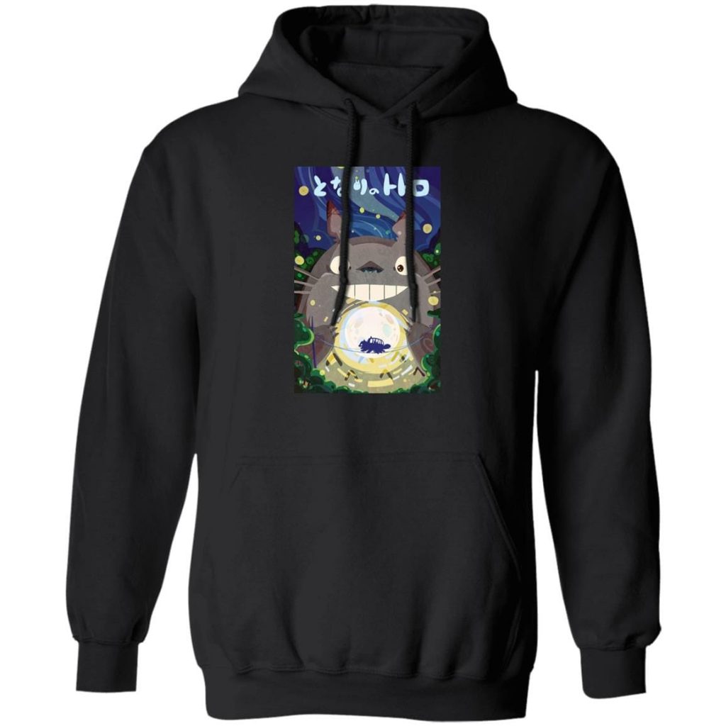 Totoro Holding the Catbus Hoodie - Image 4