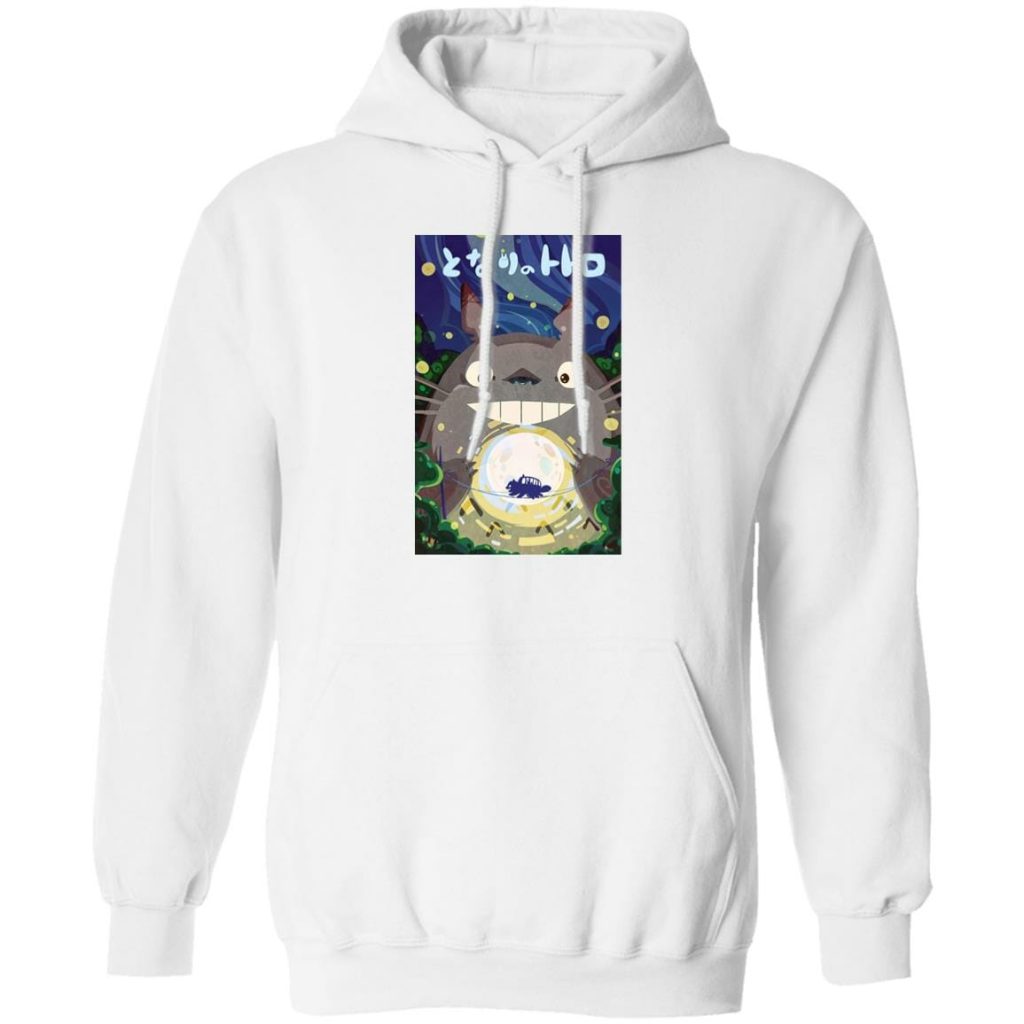Totoro Holding the Catbus Hoodie - Image 2