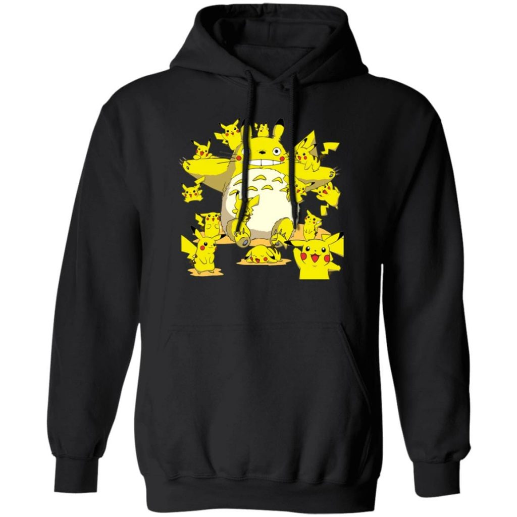 Totoro Cosplay Pikachu Hoodie - Image 4