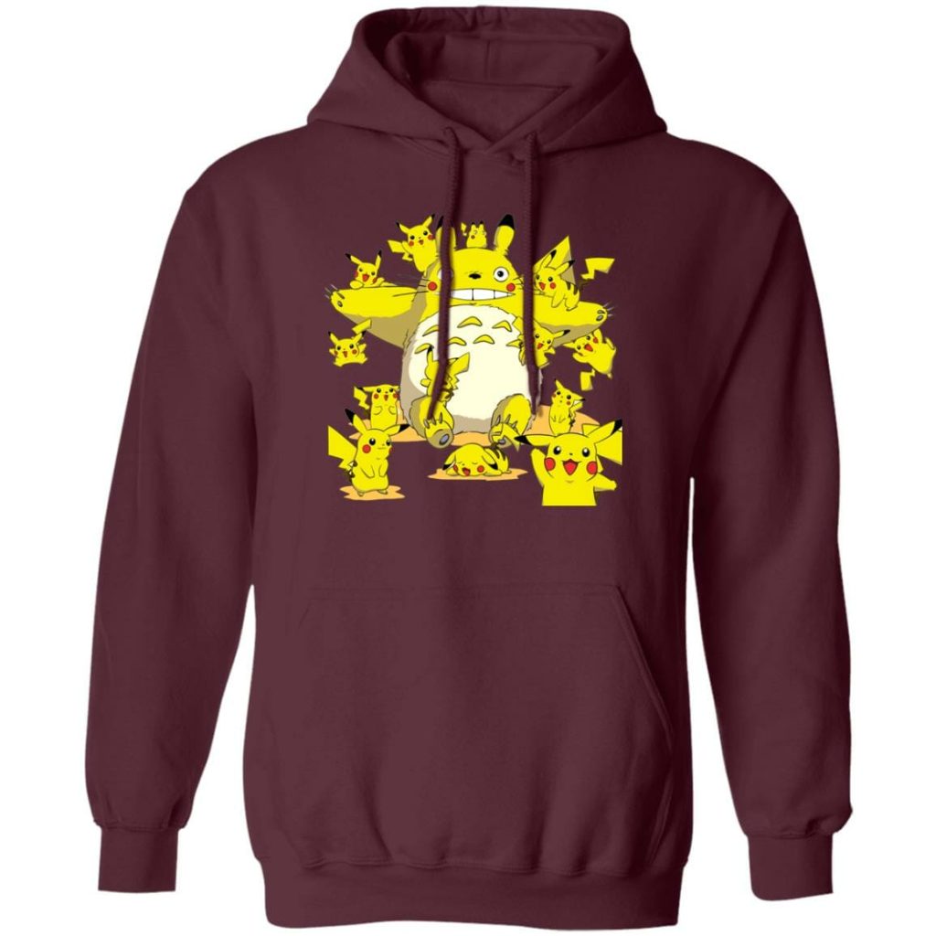 Totoro Cosplay Pikachu Hoodie - Image 9