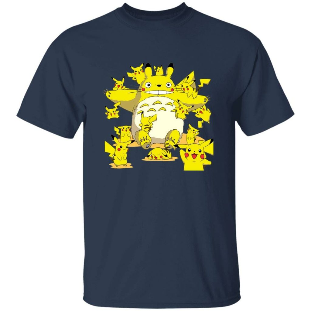 Studio Ghibli Totoro Cosplay Pikachu T-shirt - Image 8