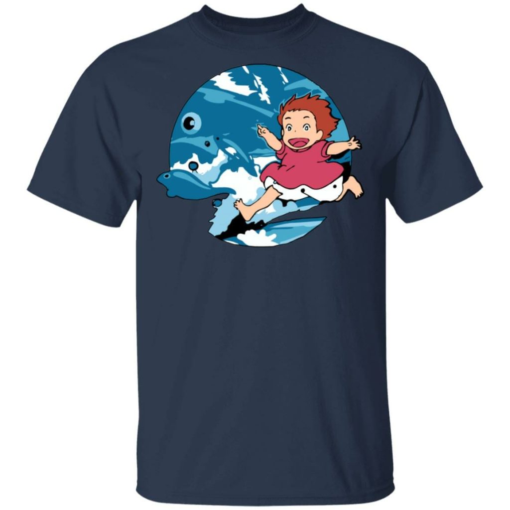 Studio Ghibli Ponyo On The Waves T-shirt - Image 8