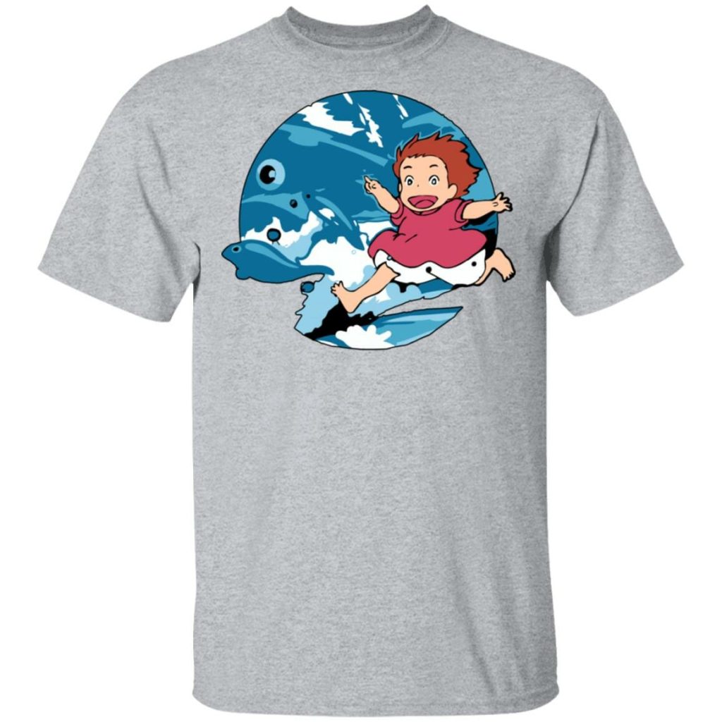 Studio Ghibli Ponyo On The Waves T-shirt - Image 10